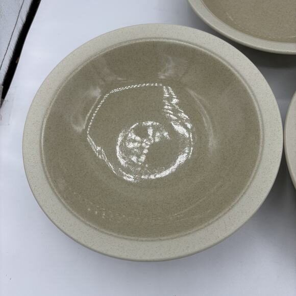 Mikasa Stone Craft Sand Piper Bowls Set of 3 8.5" CF404 Oven Microwave Safe - Picture 5 of 11